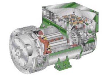 正宁发电机内部结构图 正宁发电机内部结构图